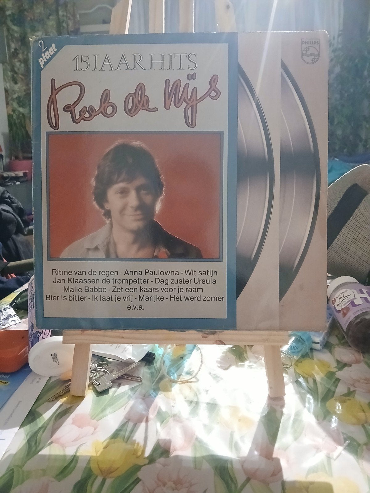 Rob de Nijs - 15 Jaar Hits (2 plaat) LP Philips, Gebruikt, Ophalen of Verzenden, Dubbel-LP, 12 inch