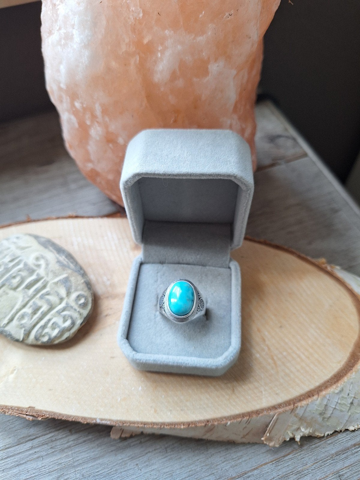 Sierlijke turkoois ring te koop, Ophalen of Verzenden, Nieuw