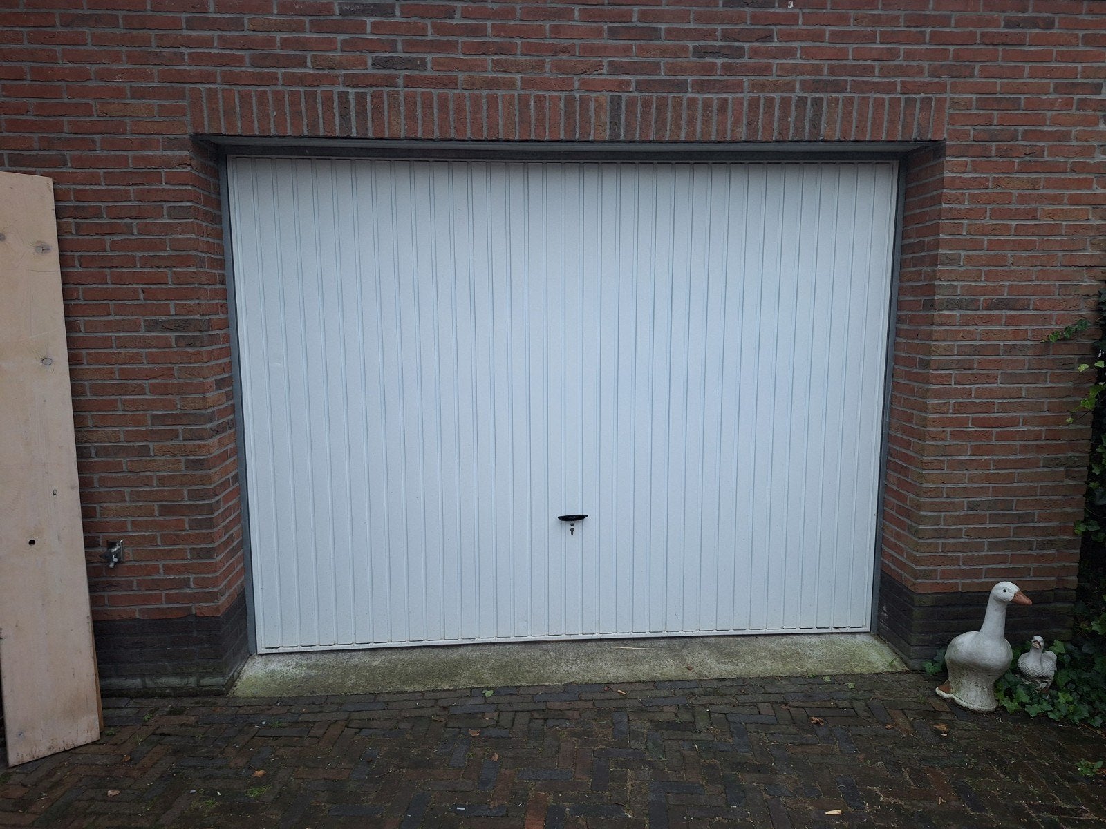 Garagedeur novoferm 300cm x 225cm, Ophalen, Gebruikt, Garagedeur, Metaal