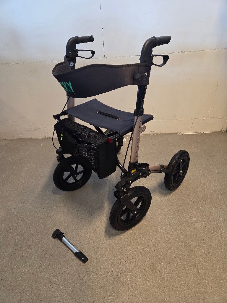 Outdoor rollator / grote luchtbanden, Diversen, Rollators, Ophalen, Gebruikt