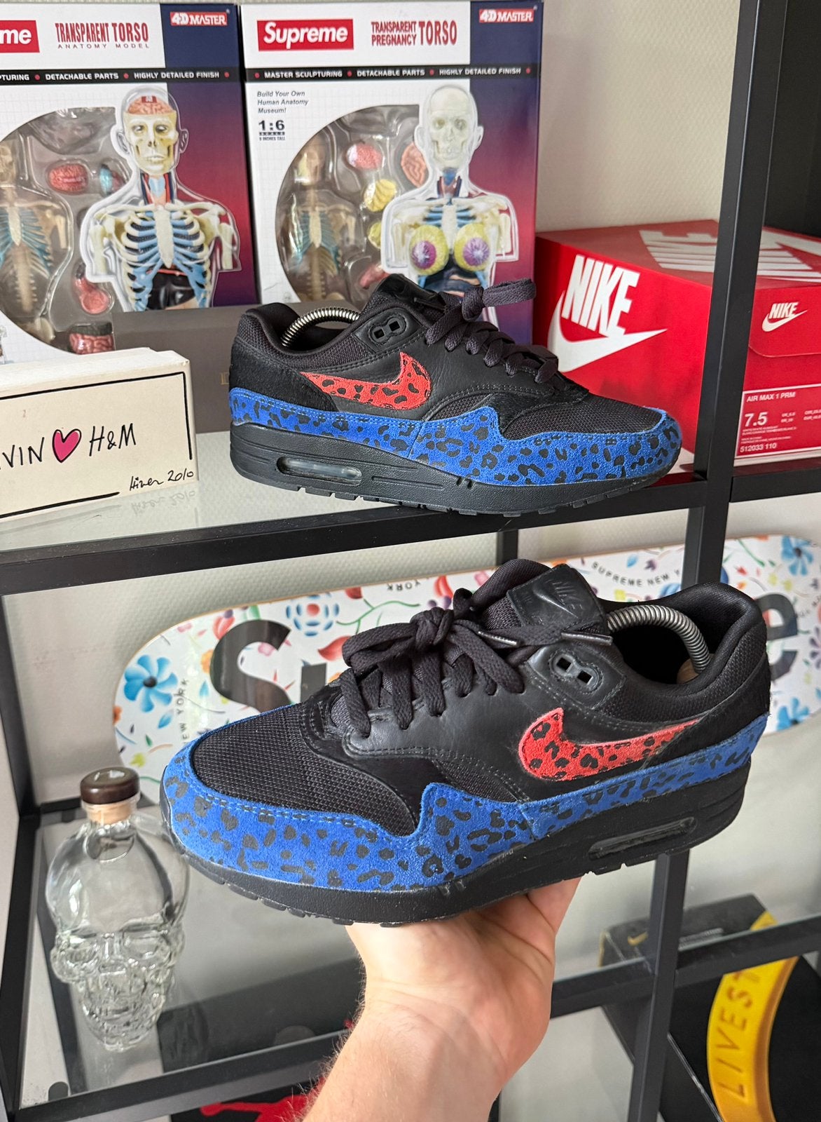 Nike Air Max 1 Premium Habanero Safari Animal, Kleding | Heren, Schoenen, Overige kleuren, Ophalen of Verzenden, Sneakers of Gympen