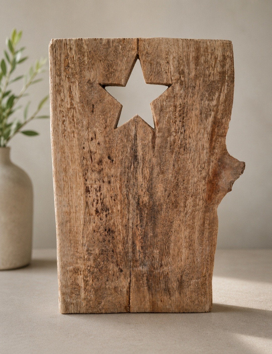 borrelplank met ster, Hout, Gebruikt, Ophalen of Verzenden, Landelijk
