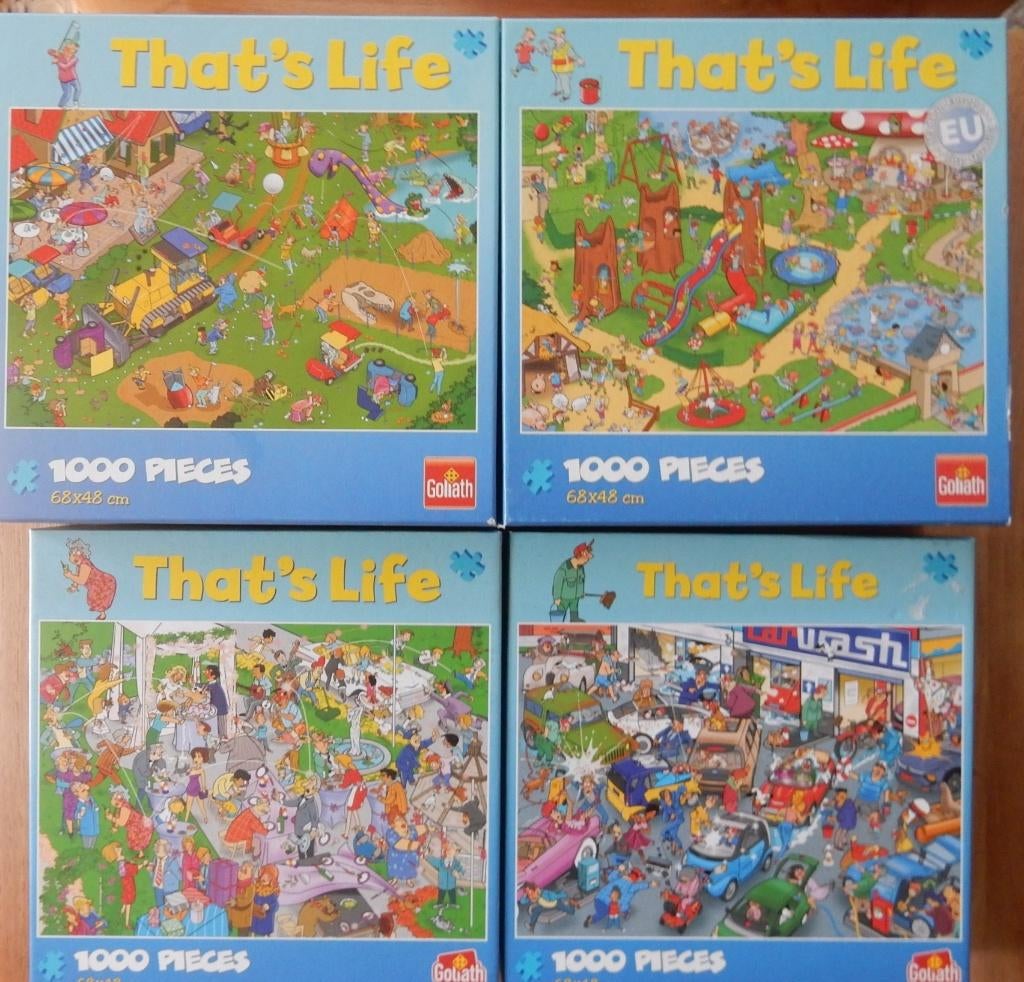 that's life, Ophalen, 500 t/m 1500 stukjes, Zo goed als nieuw