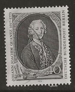 Berlijn 33, Quantz, Verzenden, BRD, Gestempeld