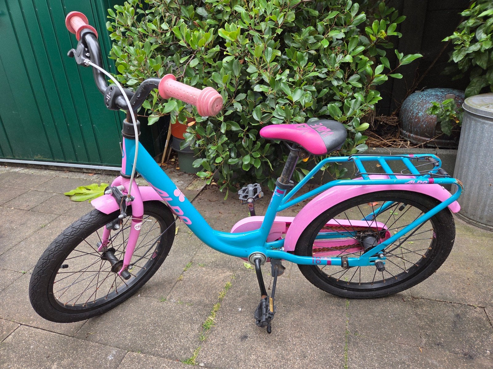 18 inch Aldo kinderfiets, Ophalen, Terugtraprem, Aldo, 16 tot 20 inch