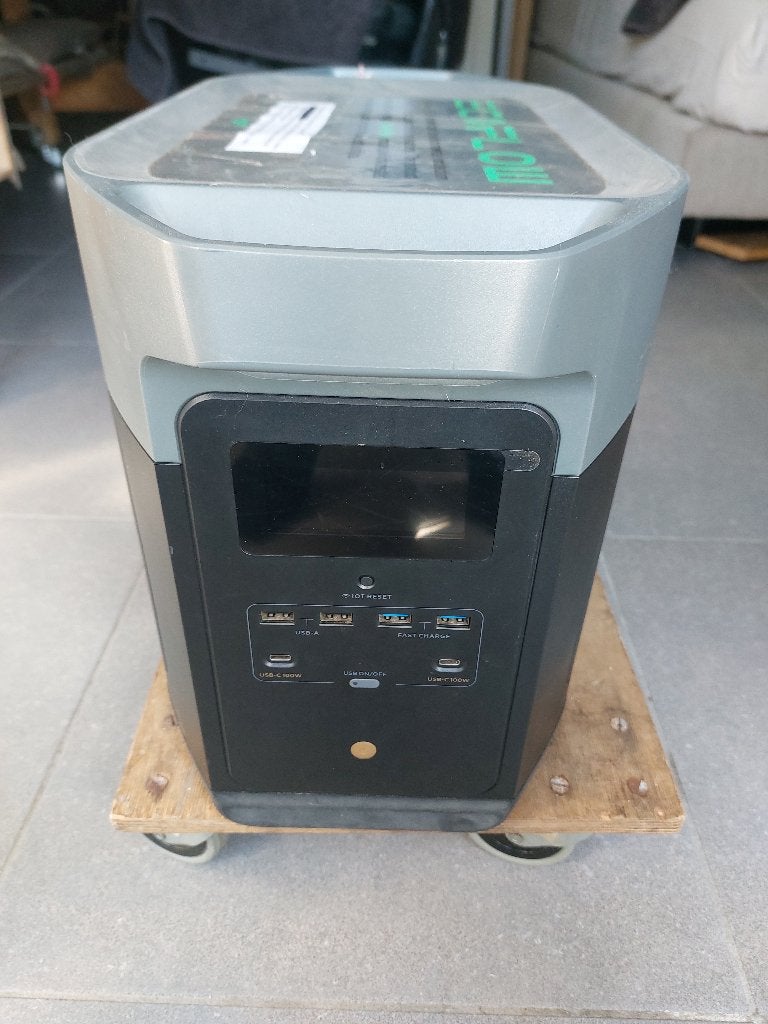 Powerstation ecoflow deltamax 1600    µ1u, Caravans en Kamperen, Ophalen of Verzenden