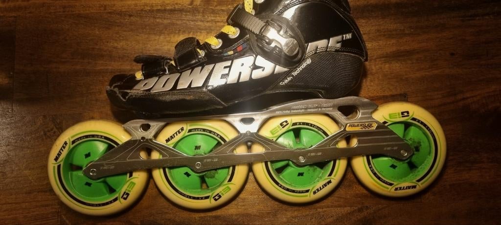Powerslide skeelers 4 wielen 110 maat 42, Ophalen of Verzenden, Gebruikt, Powerslide