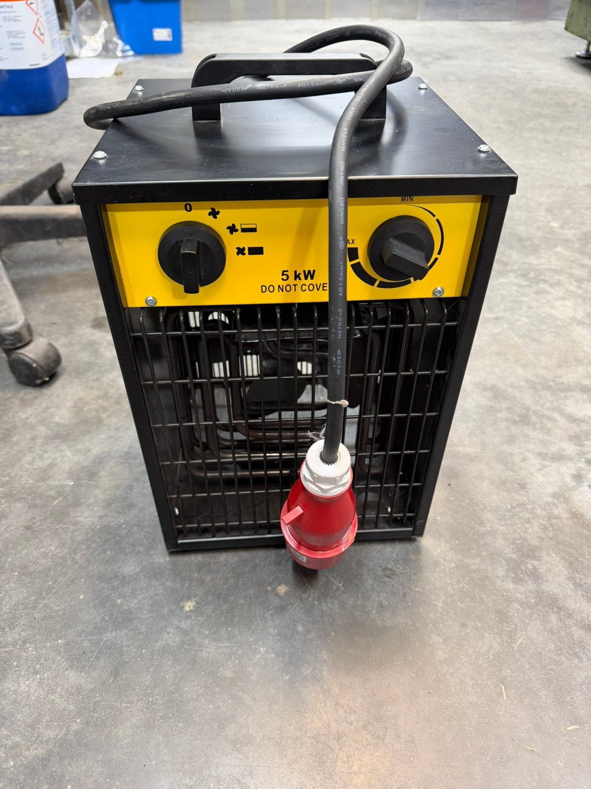 5kw elektrische kachel, Doe-het-zelf en Verbouw, Gereedschap | Lasapparaten, Ophalen, Zo goed als nieuw, 250 ampère of meer, Elektroden