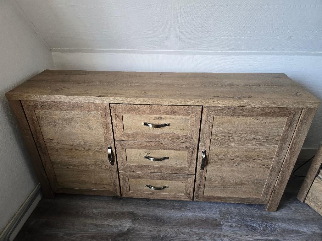 Dressoir jungen JYSK, Huis en Inrichting, Kasten | Dressoirs, Zo goed als nieuw, 150 tot 200 cm, 25 tot 50 cm, Met lade(s), Met deur(en)