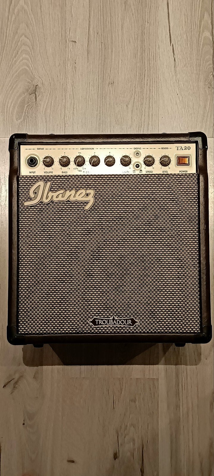 Ibanez TA20 Akoestische Gitaarversterker met Reverb/Chorus, Muziek en Instrumenten, Versterkers | Bas en Gitaar, Ophalen, Gebruikt