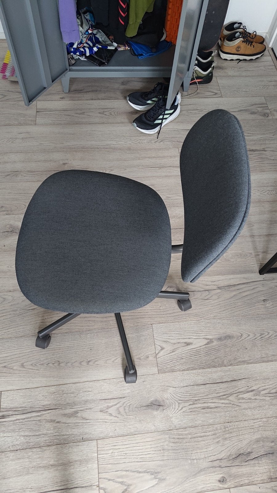 IKEA Bleckberget Desk Chair, Gebruikt, Ophalen of Verzenden, Grijs, Bureaustoel
