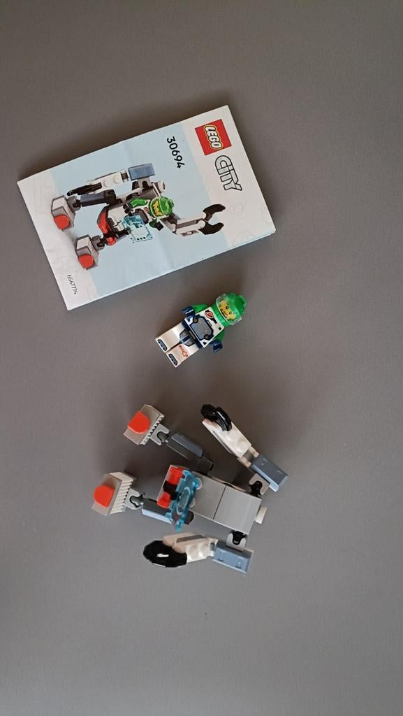 Lego City ruimtewetenschapsmecha 30694, Ophalen of Verzenden