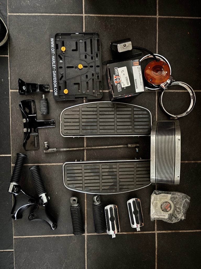 Harley Davidson, Ophalen, Gebruikt