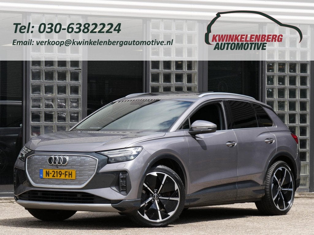 Audi Q4 E-TRON 40 LAUNCH ED. ADVANCED PLUS/ PANORAMADAK/ TRE, Auto's, Audi, Automaat, Gebruikt, Q4 e-tron, 204 pk
