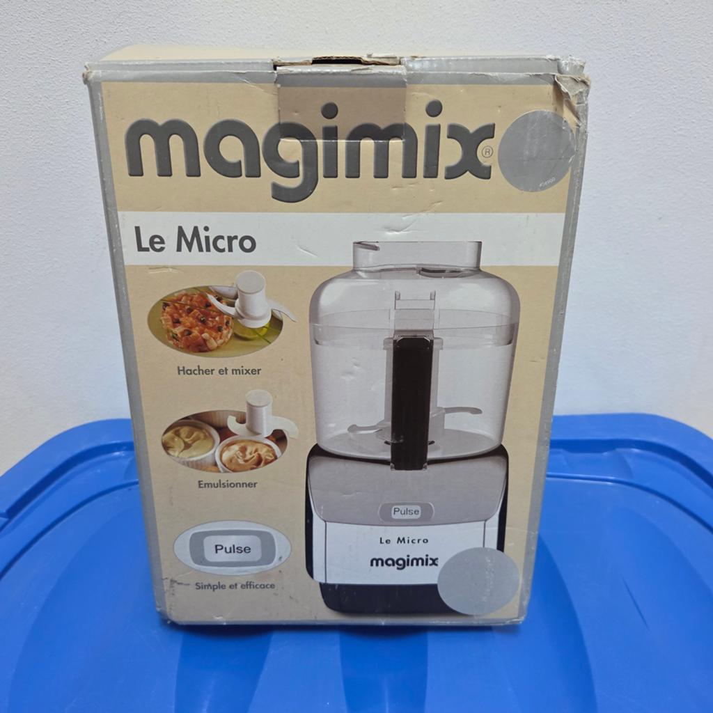 Magimix Le Micro Blender - Compacte en Krachtige Keukenhulp, Ophalen of Verzenden, Zo goed als nieuw, Blender