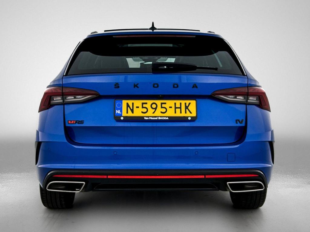 Skoda Octavia Combi 1.4 TSI RS iV PHEV Business | PANORAMADA, Auto's, Skoda, 12 maanden, Gebruikt, 4 cilinders, Blauw