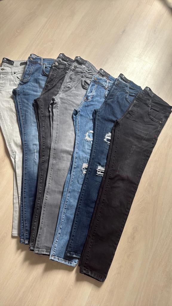 XPLCT 7 jeans broeken, Ophalen of Verzenden, Zo goed als nieuw, Blauw, W32 (confectie 46) of kleiner