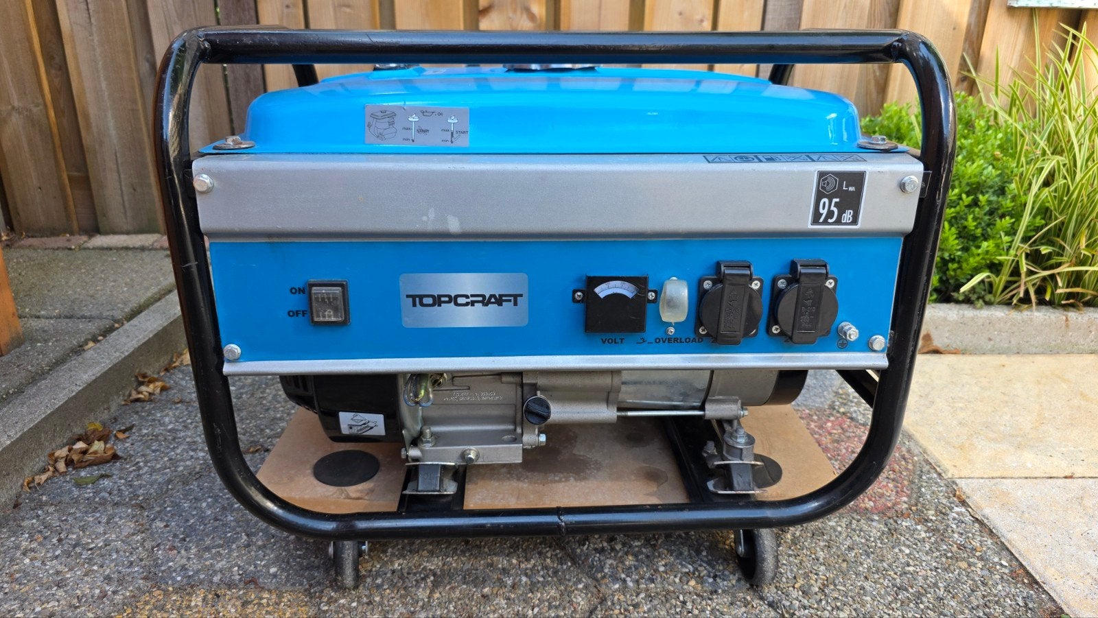 Topcraft Benzine Aggregaat TC PG 2000/3 - Zo goed als nieuw, Ophalen, Zo goed als nieuw, Minder dan 5 kVA, Benzine