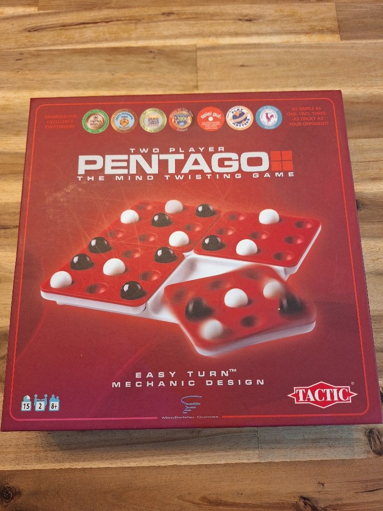 Pentago: The Mind Twisting Game - Tactic, Een of twee spelers, Ophalen of Verzenden, Zo goed als nieuw, Tactic