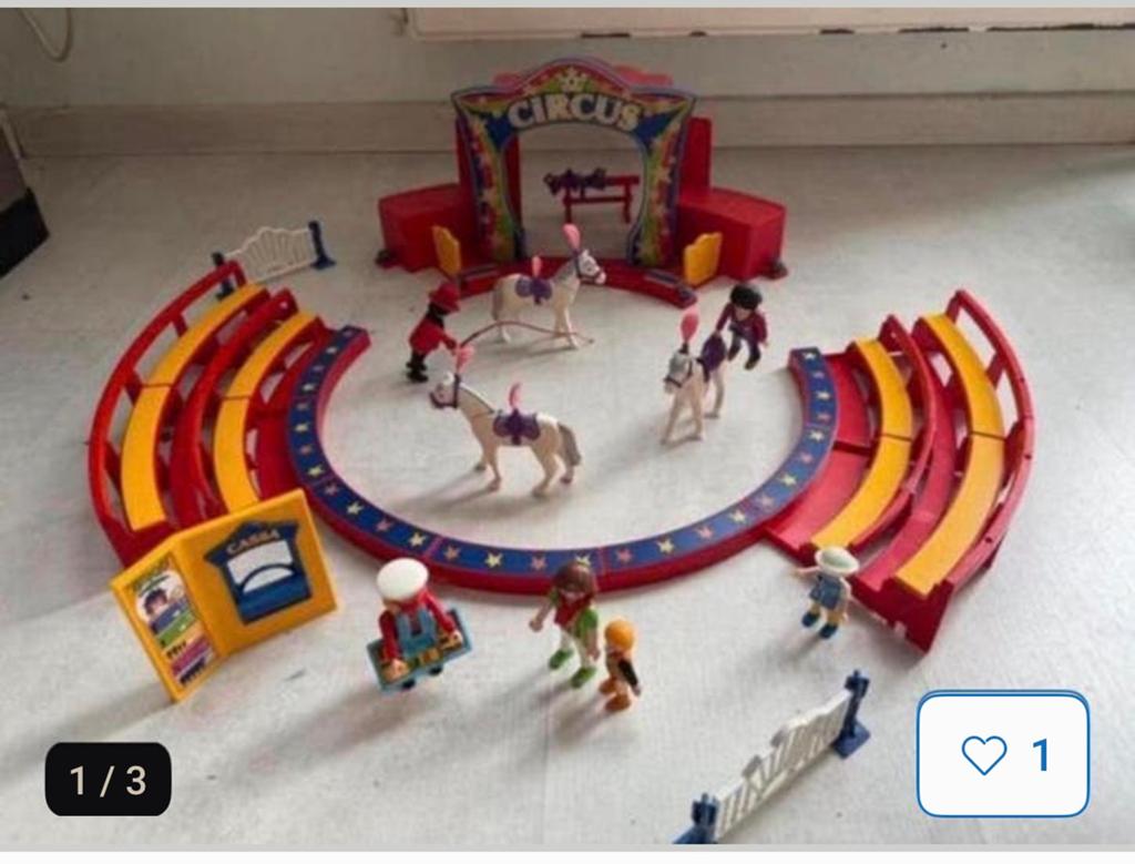 Playmobil circus, Ophalen of Verzenden, Gebruikt, Complete set