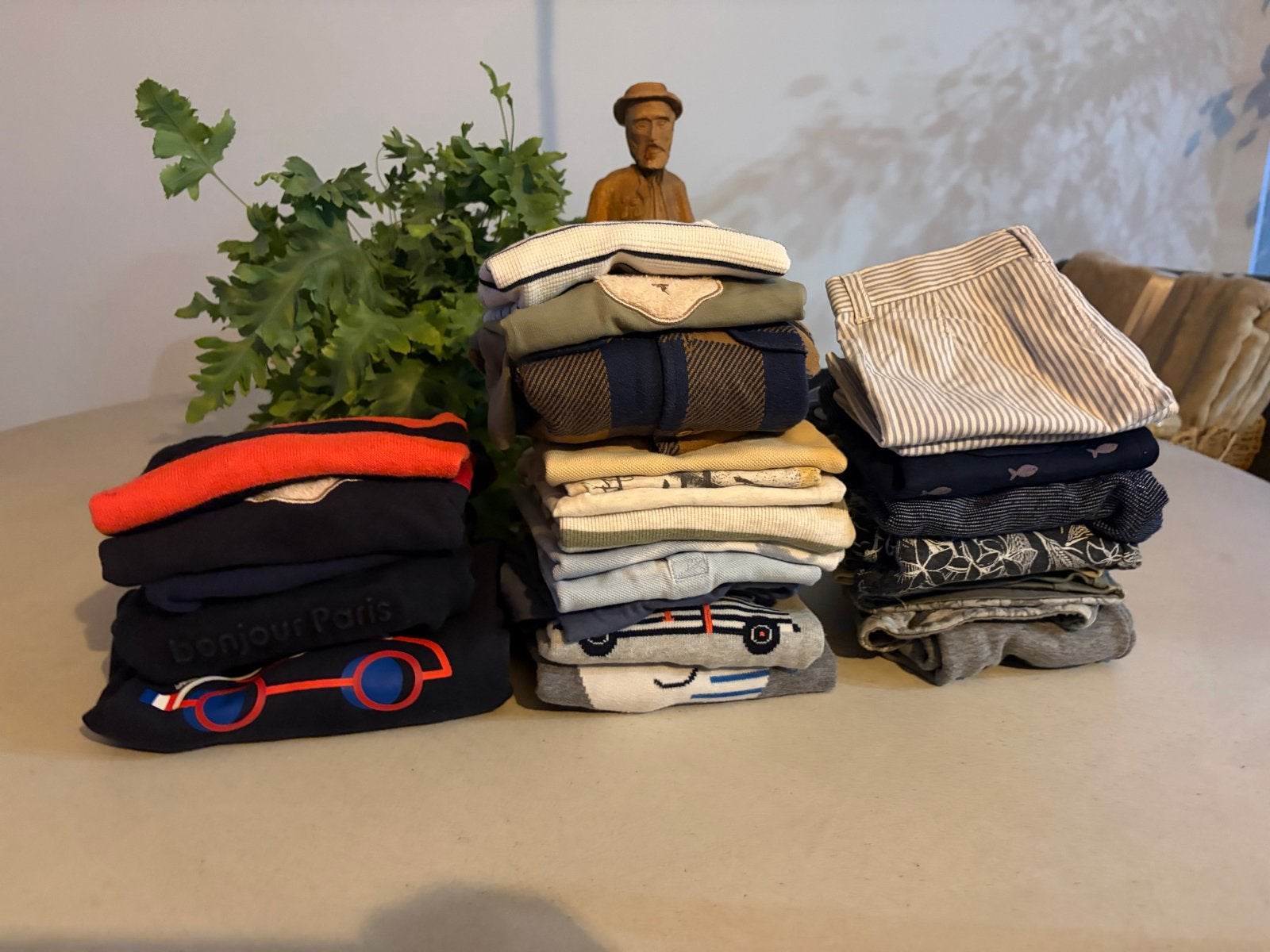 Jongens kledingpakket maat 80 - 27 stuks (Jacadi, Feetje), Ophalen, Gebruikt, Maat 80