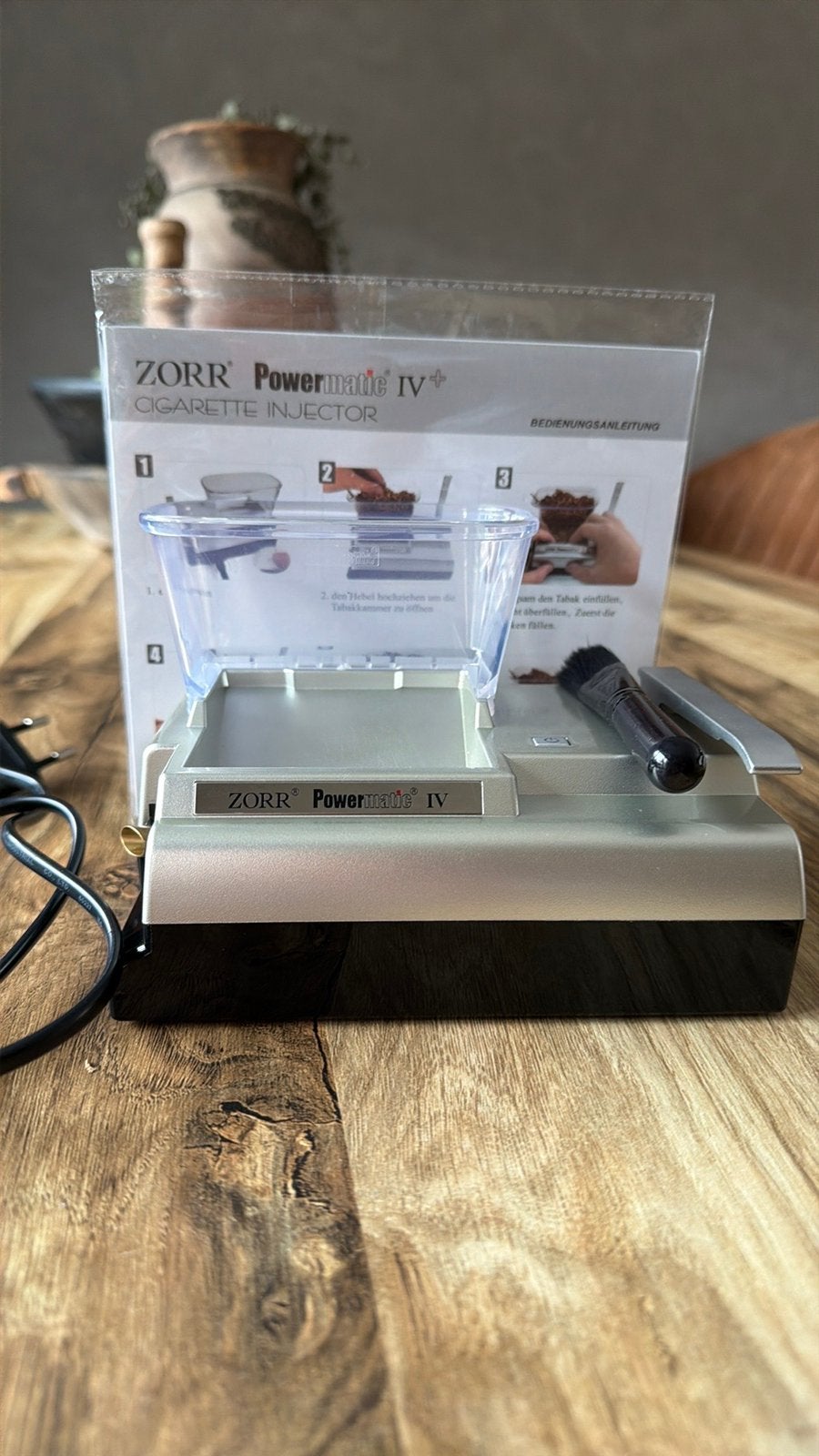 ZORR powermatic IV, Verzamelen, Rookartikelen, Aanstekers en Luciferdoosjes, Ophalen of Verzenden, Zo goed als nieuw