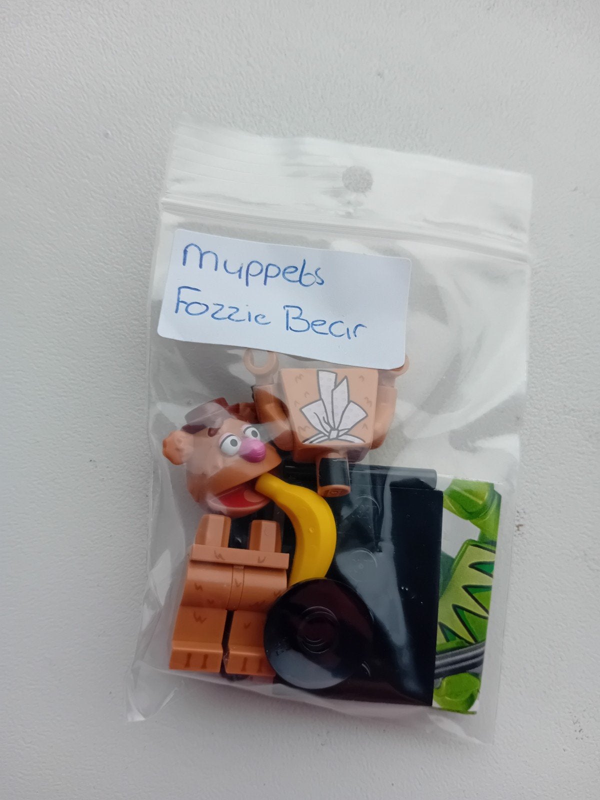 Lego minifiguur Fozzie bear, nieuw, Lego Muppets, Kinderen en Baby's, Speelgoed | Duplo en Lego, Ophalen of Verzenden, Nieuw, Minifiguur