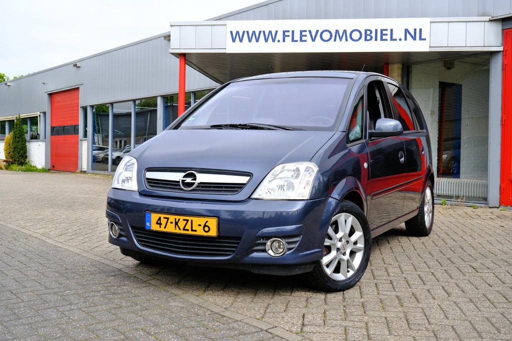 Opel Meriva 1.6-16V Cosmo Aut. Navi|Clima|LMV, Auto's, Opel, Gebruikt, 4 cilinders, Blauw, Meriva