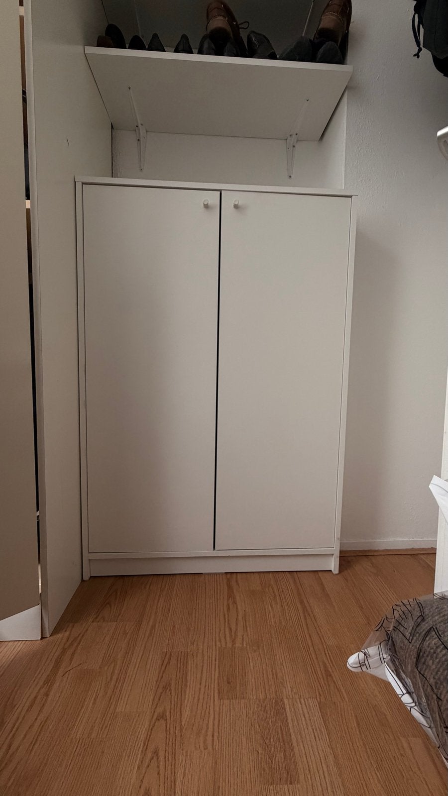 IKEA Kleppstad schoenenkast opberger kast wit, Huis en Inrichting, Kasten | Overige, Ophalen, Gebruikt