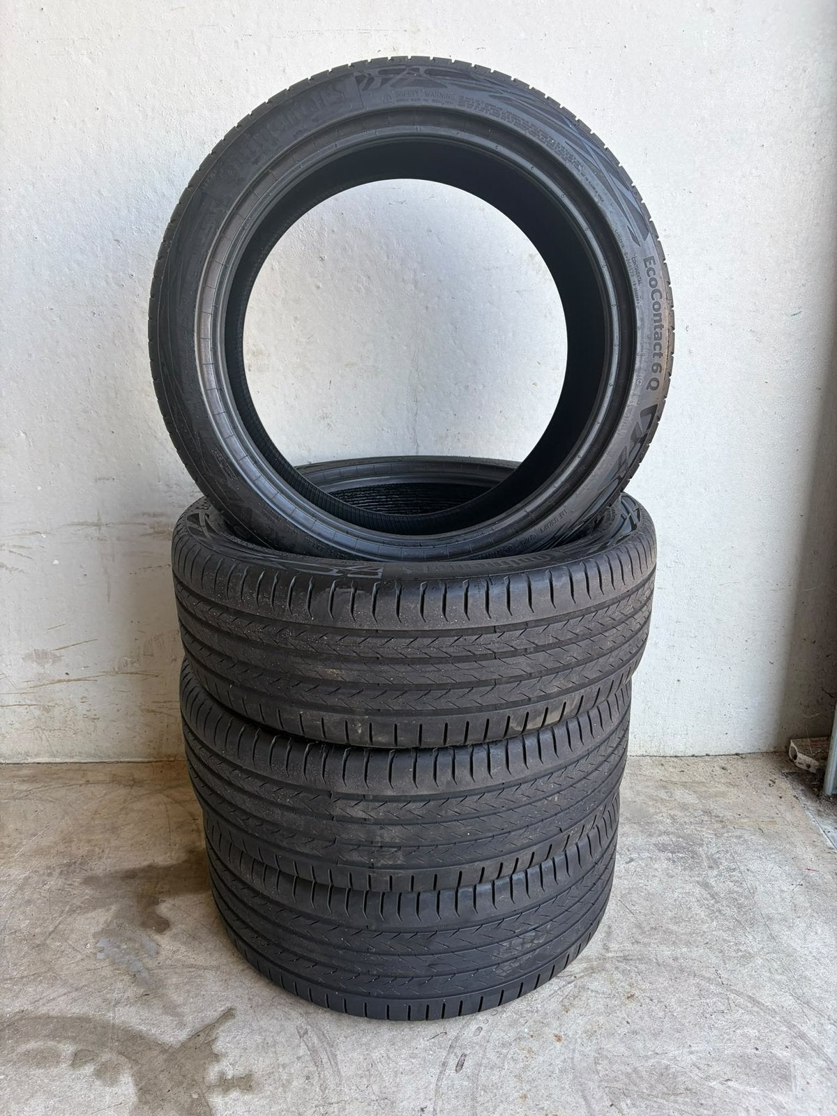 Continental Ecocontact 6Q 235/45 R20 255/40 R20 VW ID.7 ID7, Auto-onderdelen, Gebruikt, Ophalen of Verzenden, 235 mm, Band(en)