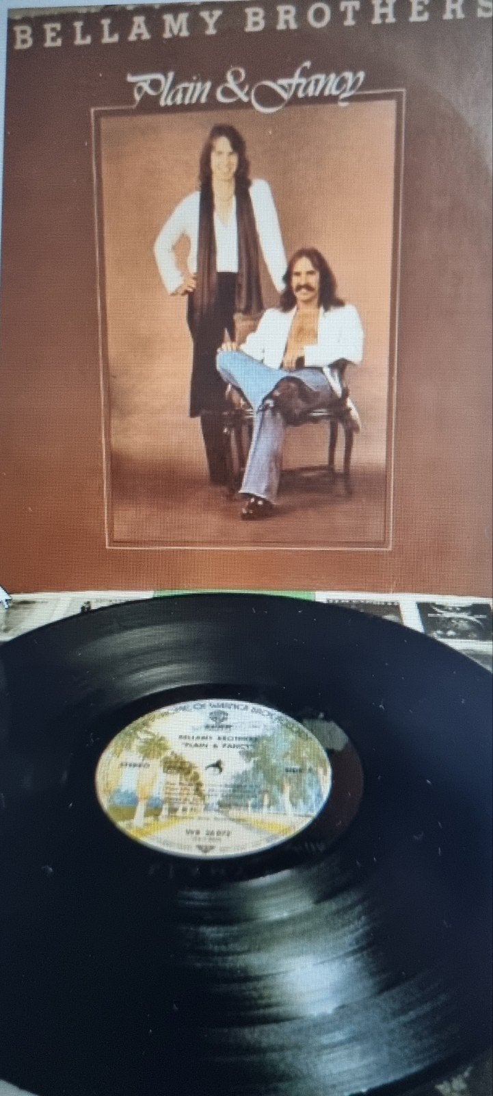 Bellamy Brothers - Plain & Fancy LP (1977), Ophalen of Verzenden, Gebruikt