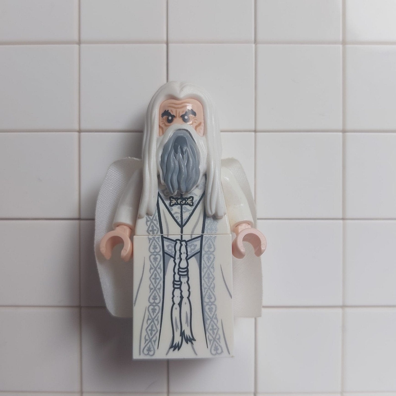 LEGO Lord of the Rings Minifig - Saruman - lor074, Ophalen of Verzenden, Zo goed als nieuw