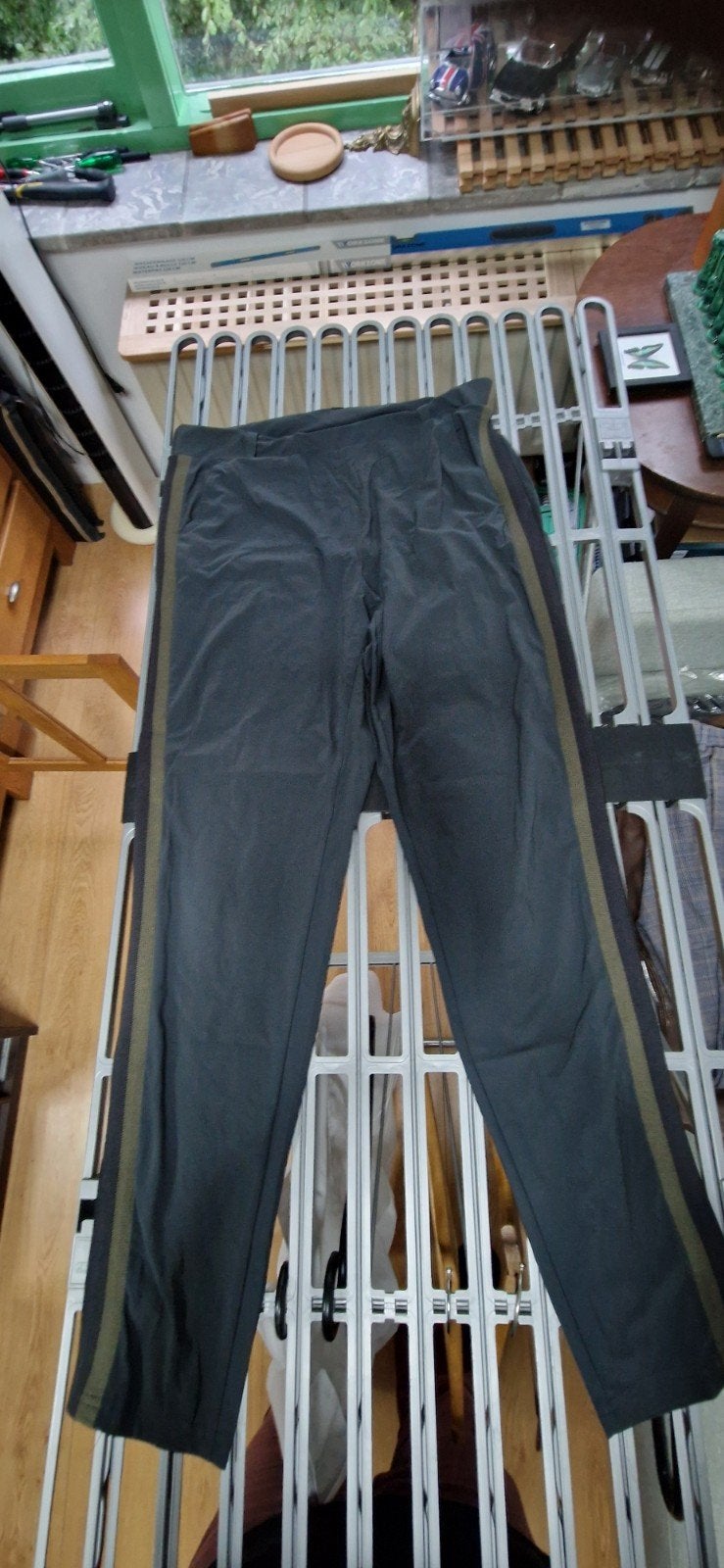 Merkbroeken o.a. studio Anneloes Travelstof Broek Maat 42/L, Studio Anneloes, Maat 42/44 (L), Ophalen of Verzenden, Grijs