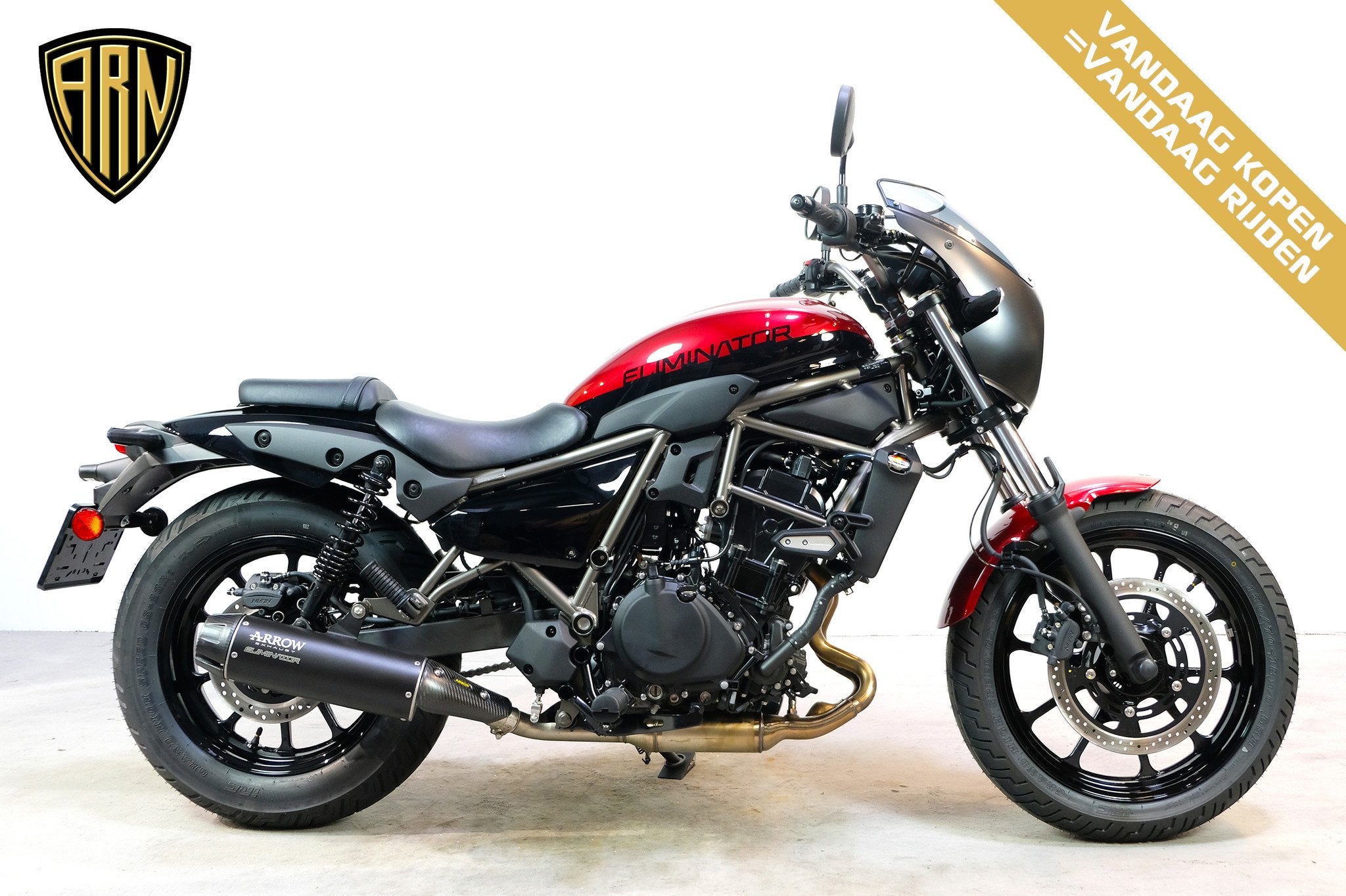 Kawasaki Eliminator 500 Performance (bj 2026), Motoren, Motoren | Kawasaki, Bedrijf, Chopper, 12 t/m 35 kW, ABS, LED Verlichting