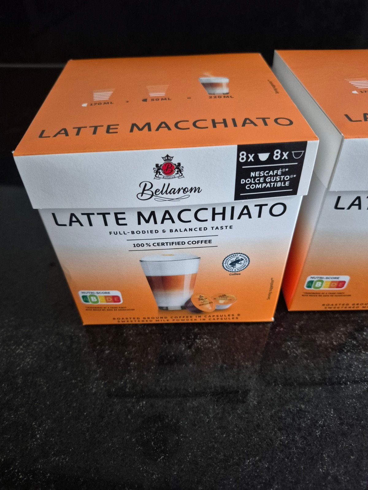 2 Nieuwe Doosjes Bellarom Latte Macchiato Dolce Gusto Cups, Ophalen of Verzenden, Nieuw, Koffiemachine, Koffiepads en cups