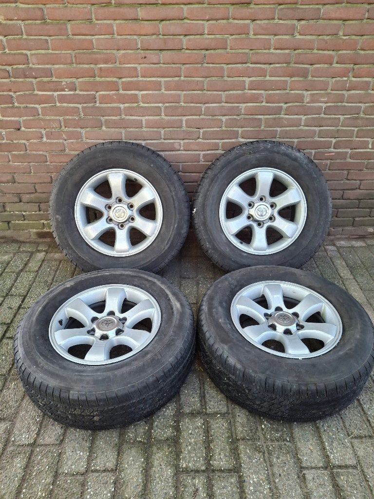 Velgen Toyota landcruiser 120, Ophalen, Gebruikt