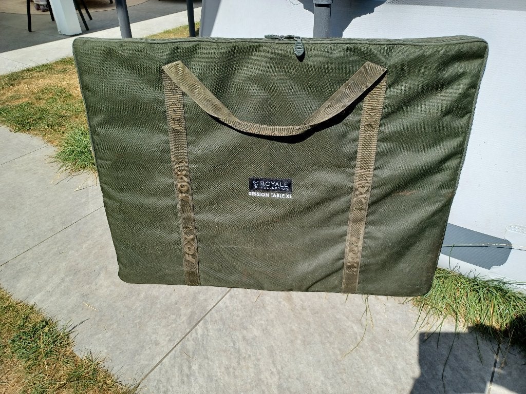 fox royal session bivvy table xl, Watersport en Boten, Hengelsport | Karpervissen, Ophalen of Verzenden, Zo goed als nieuw, Overige typen