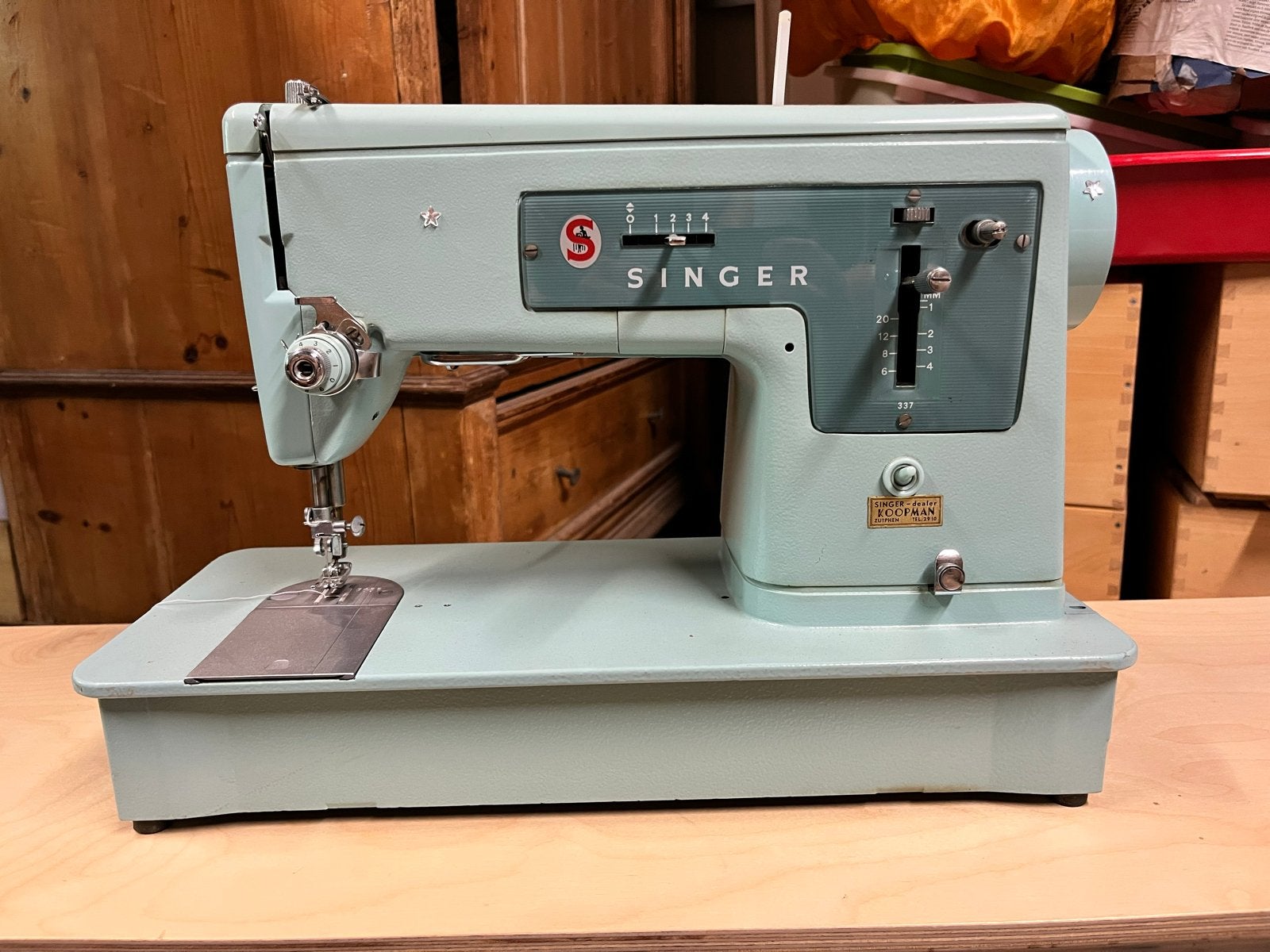 Vintage Singer Naaimachine - Model 337, Ophalen of Verzenden