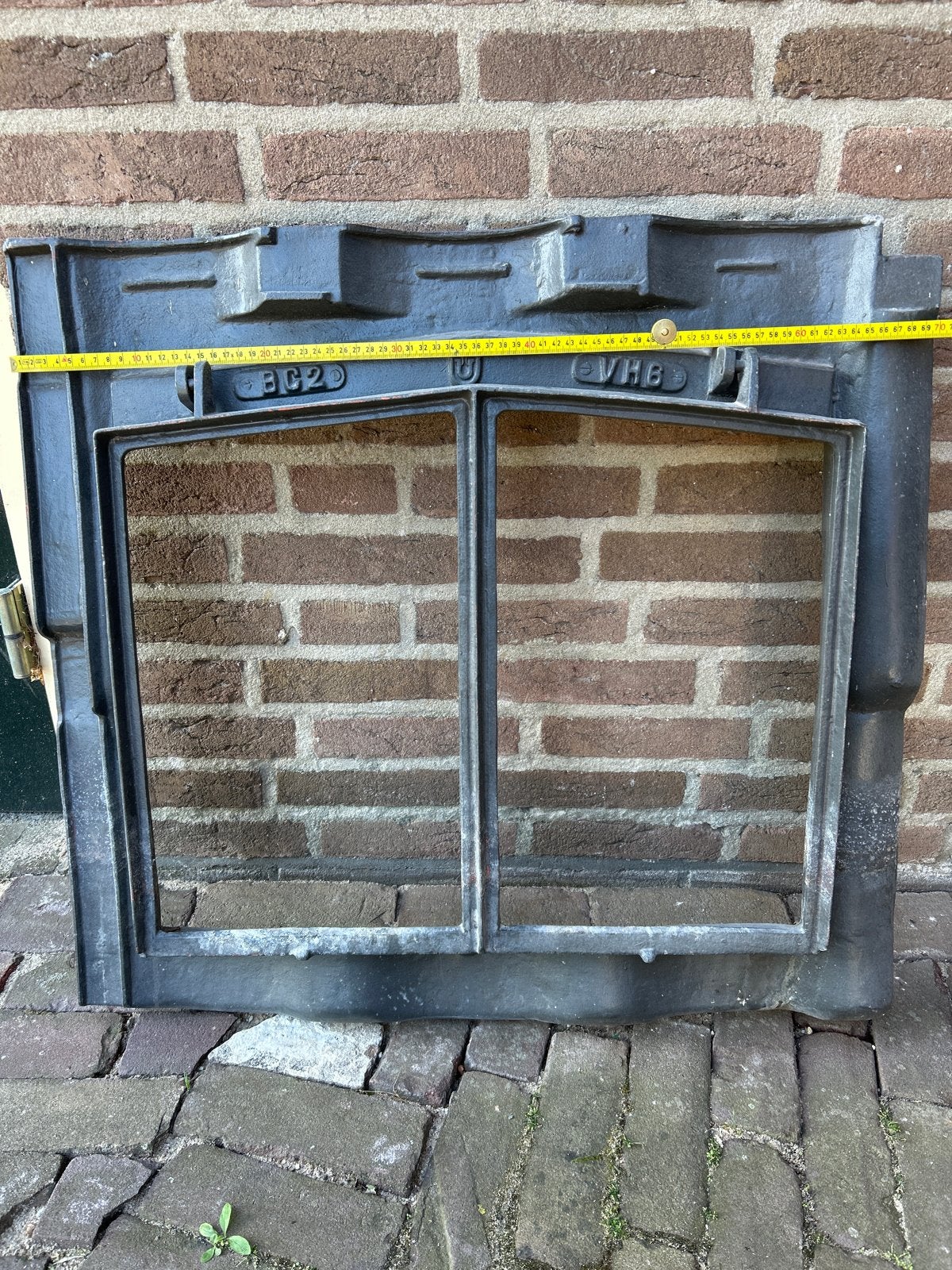 Gietijzer dakraam 70x64, Doe-het-zelf en Verbouw, Ophalen, Gebruikt, Dakraam, Minder dan 80 cm
