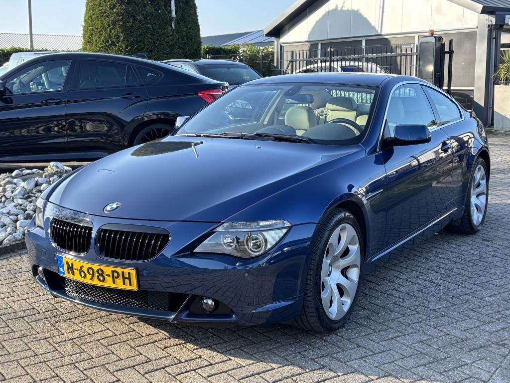 BMW 6 Serie 645ci V8 Coupe Automaat 2005 645i (bj 2005), Auto's, Automaat, Gebruikt, 8 cilinders, 1595 kg