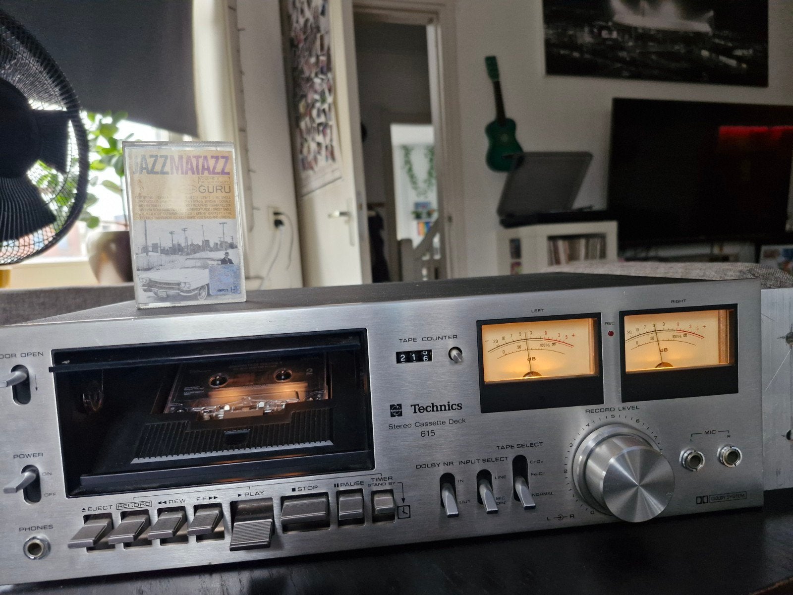 Technics Stereo Cassette Deck 615, Audio, Tv en Foto, Cassettedecks, Ophalen of Verzenden, Overige merken