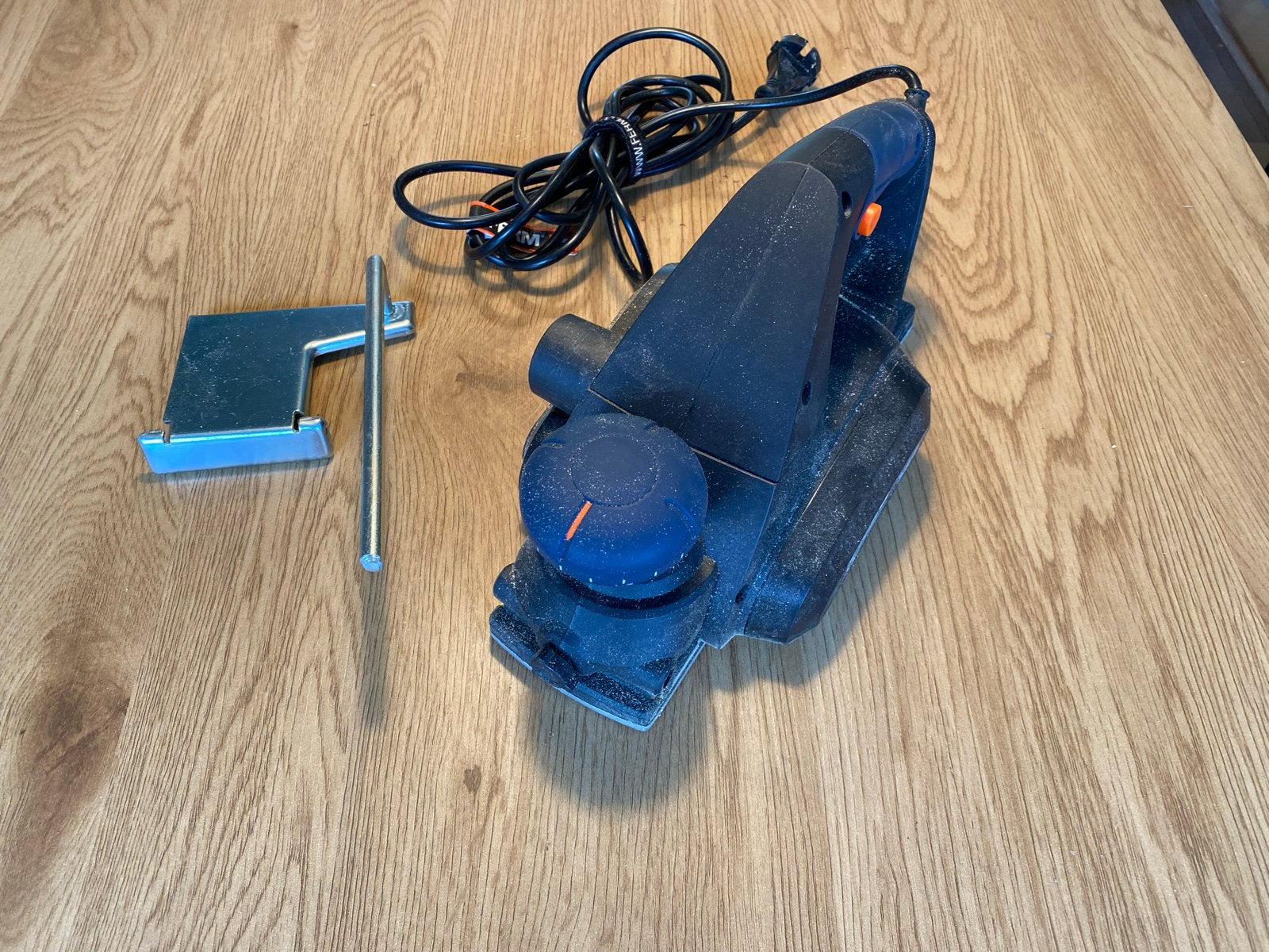 Elektrische schaafmachine met accessoires, Ophalen, Gebruikt