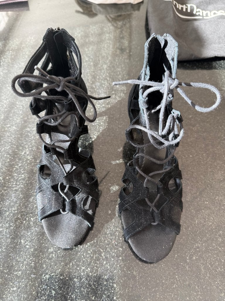 salsa schoenen, Zwart, Dansschoenen, Ophalen of Verzenden, Zo goed als nieuw