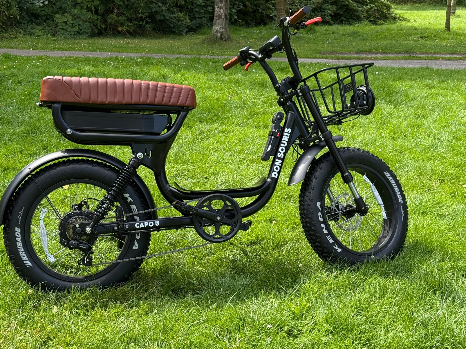 Capo speciaal premium, Fietsen en Brommers, Elektrische fietsen, Zo goed als nieuw, Overige merken, Minder dan 47 cm, Ophalen