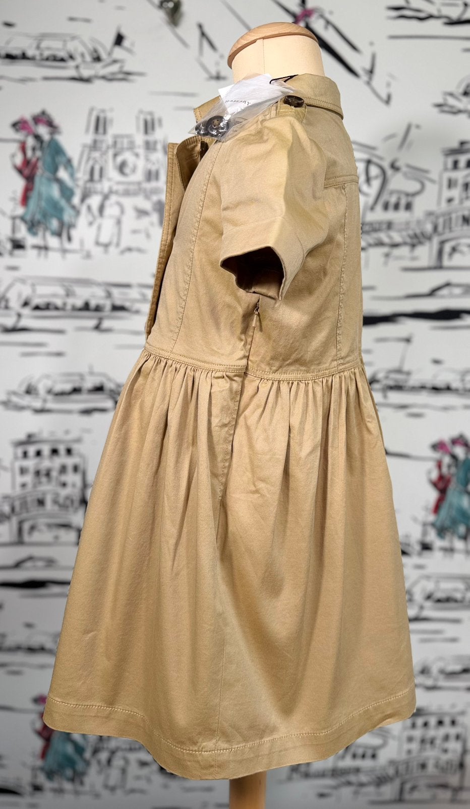 Burberry meisjes trench jurk maat 8 NIEUW, Burberry, Meisje, Customercare@burberry.com, Nieuw