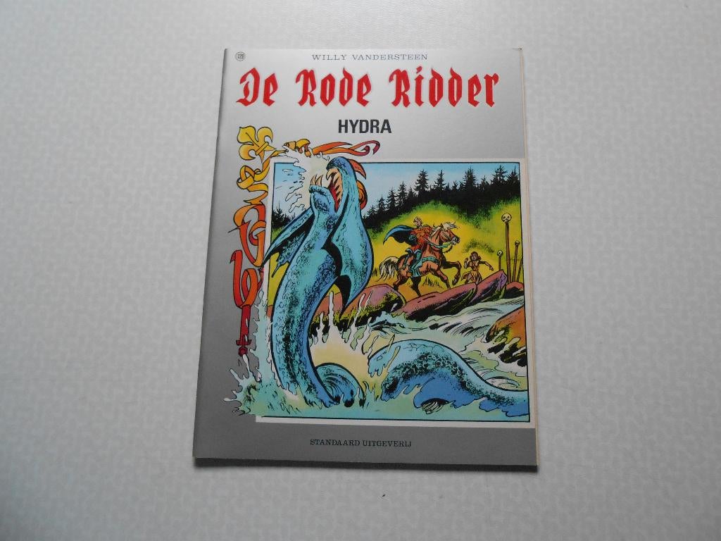 Rode ridder 129 Hydra 1989 1 ste druk., Willy Vandersteen, Eén stripboek, Nieuw, Ophalen of Verzenden