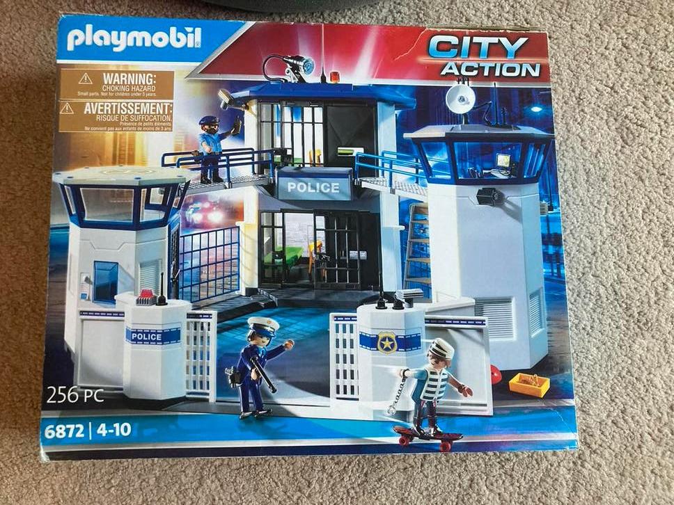 Playmobil 6872 City Action Politiebureau, Ophalen of Verzenden, Gebruikt, Complete set