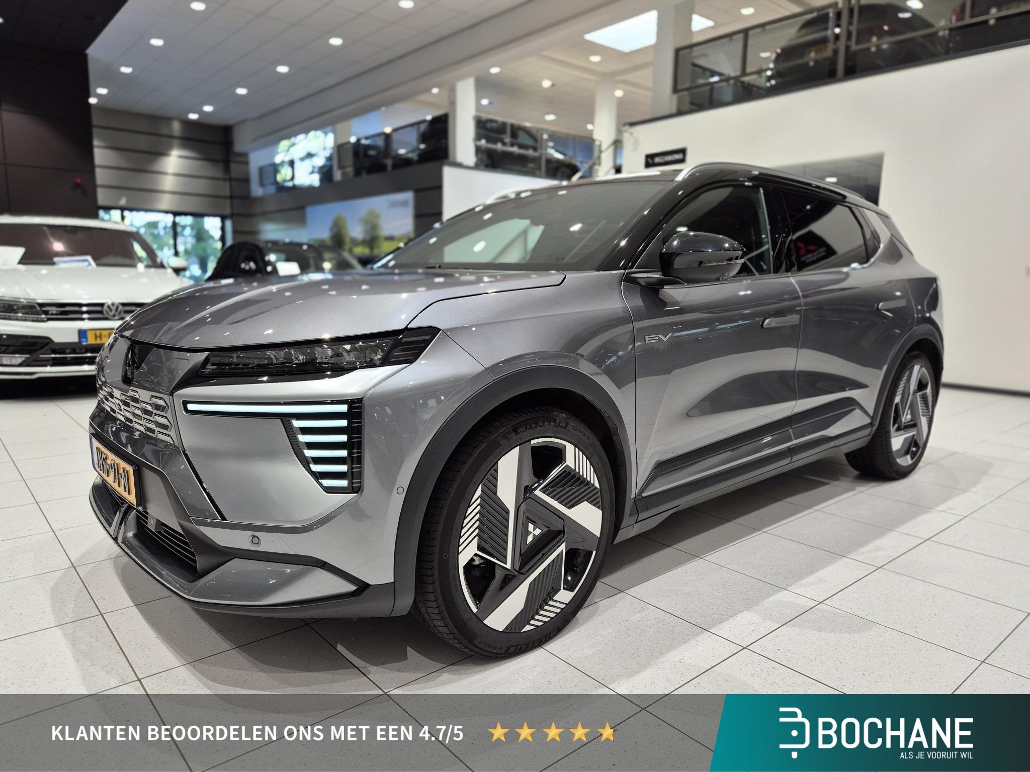 Mitsubishi Eclipse Cross Instyle 87 kWh | Warmtepomp | Harma, Auto's, Verwarmde buitenspiegels, 1801 kg, SUV of Terreinwagen, Zilver of Grijs