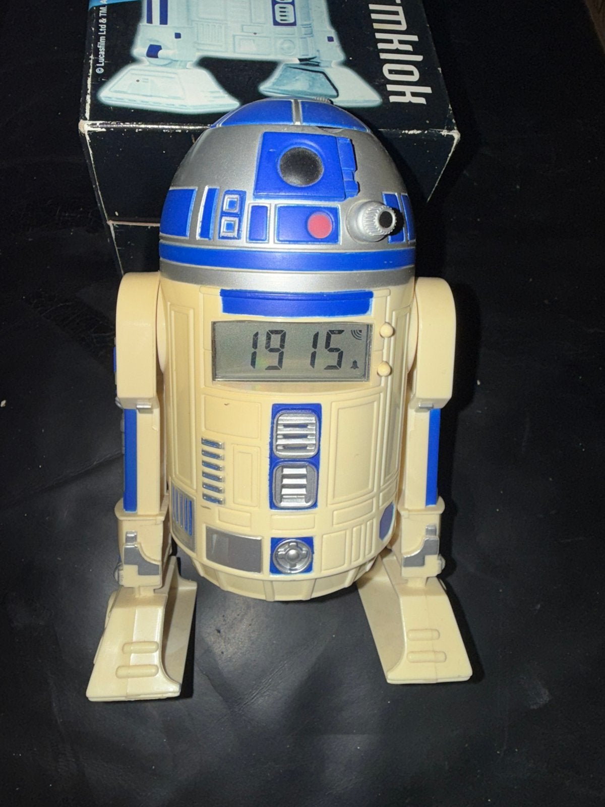 Star wars r2d2 klok in doos, Ophalen of Verzenden, Zo goed als nieuw, Actiefiguurtje