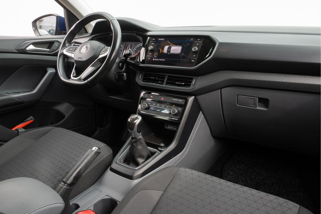 Volkswagen T-Cross 1.0 TSI Life Climate control/ Blindspot/, Voorwielaandrijving, Met garantie (alle), Blauw, 620 kg